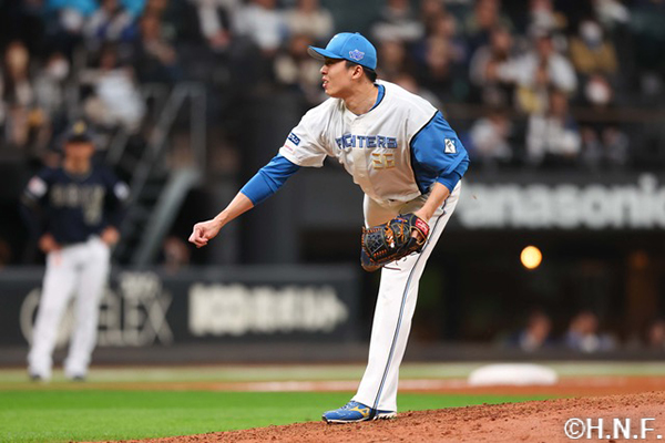 9回、六番手の田中正投手