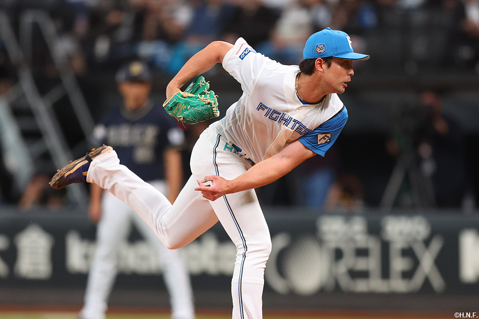 先発の上原投手