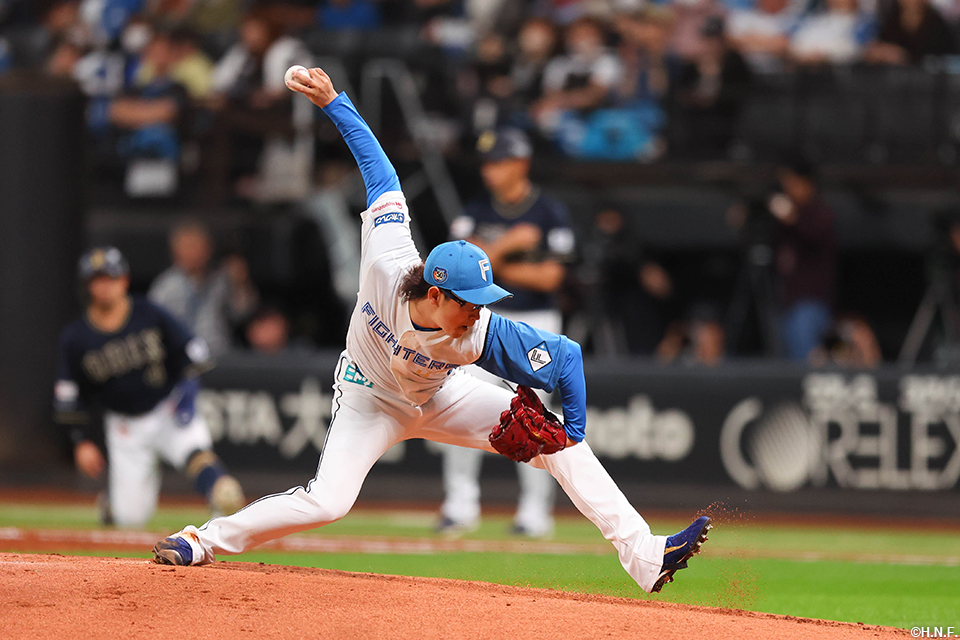 2回、二番手の鈴木投手