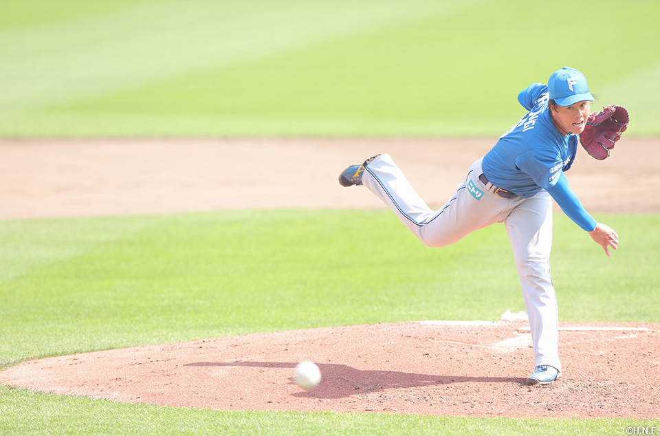 4回、二番手の畔柳投手