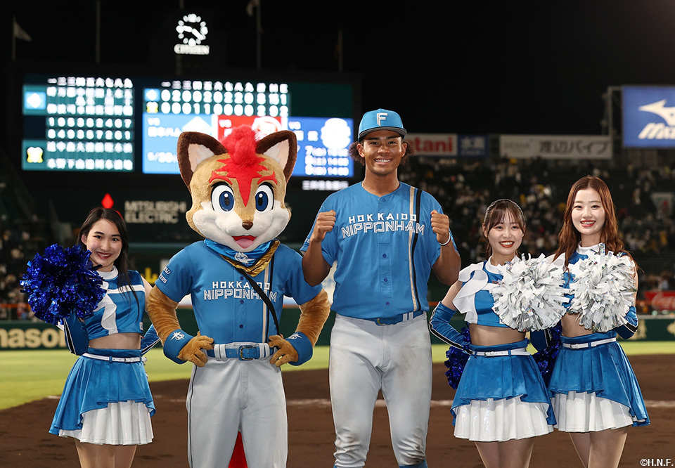 ヒーローの水谷選手