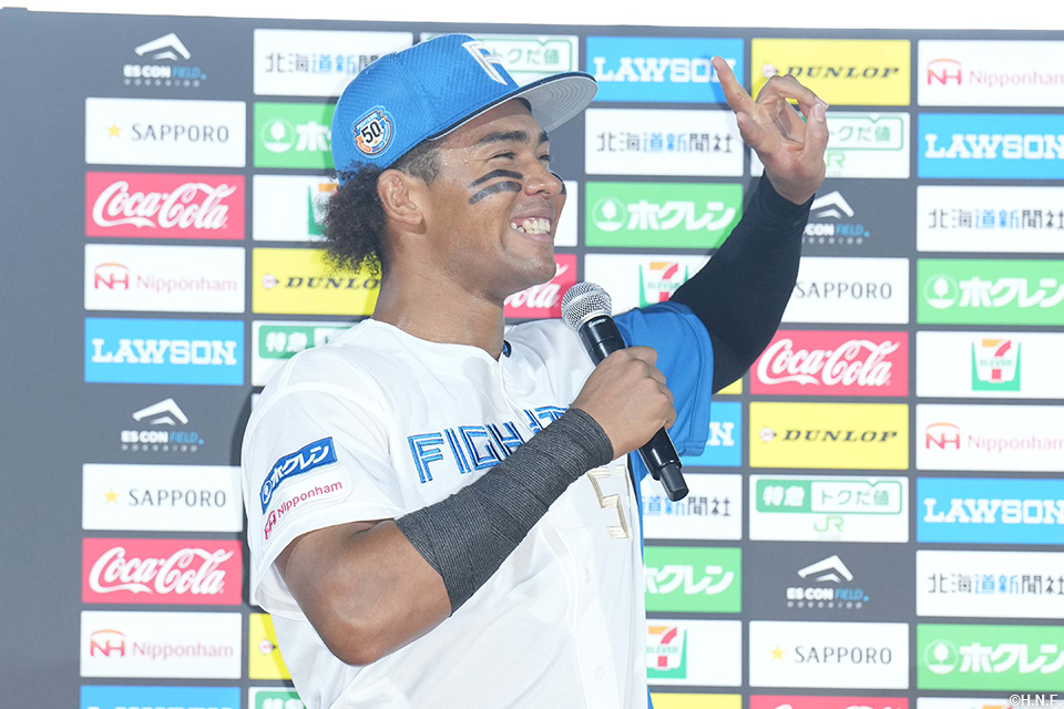 ヒーローの水谷選手 