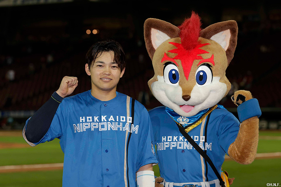 ヒーローの田宮選手