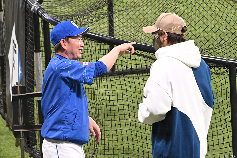 ドラゴンズ立浪監督と新庄監督01