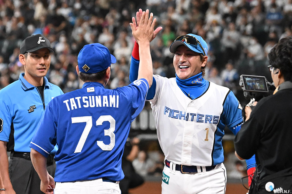 ドラゴンズ立浪監督と新庄監督02