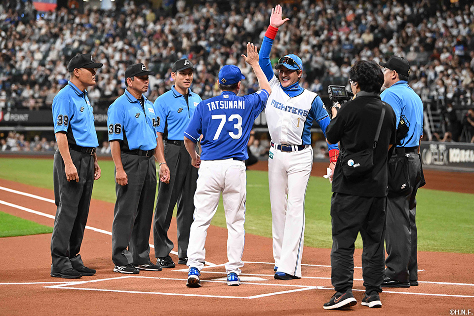 ドラゴンズ立浪監督と新庄監督03