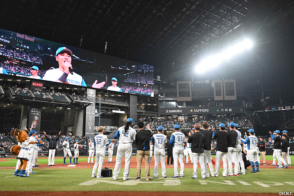 勝利の一丁締め