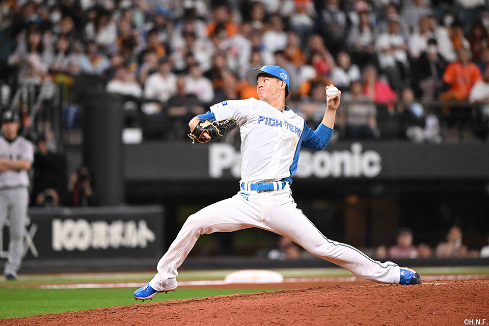 10回、五番手の矢澤投手