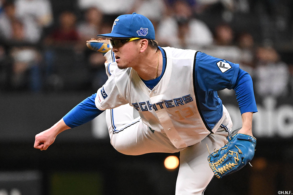 9回、五番手の生田目投手01