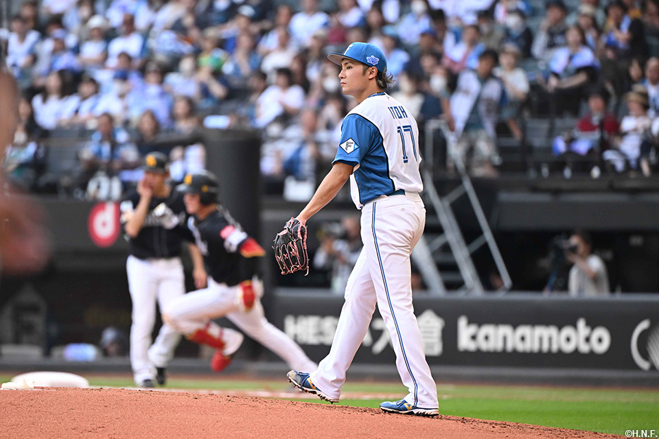 6回表、伊藤投手手