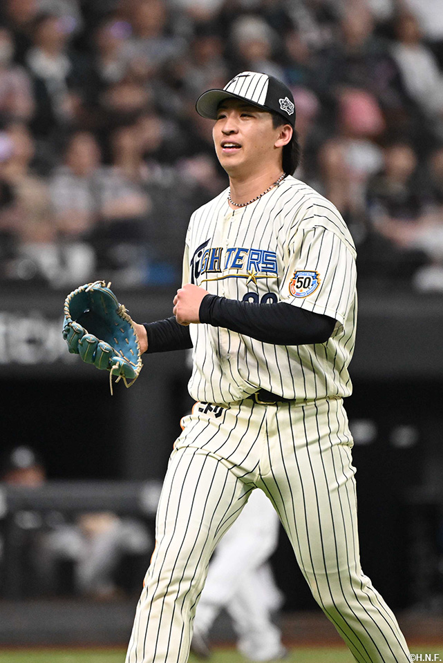 先発の細野投手10