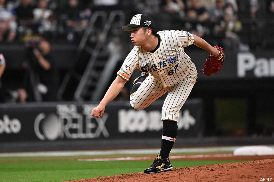 9回、五番手の山本拓投手