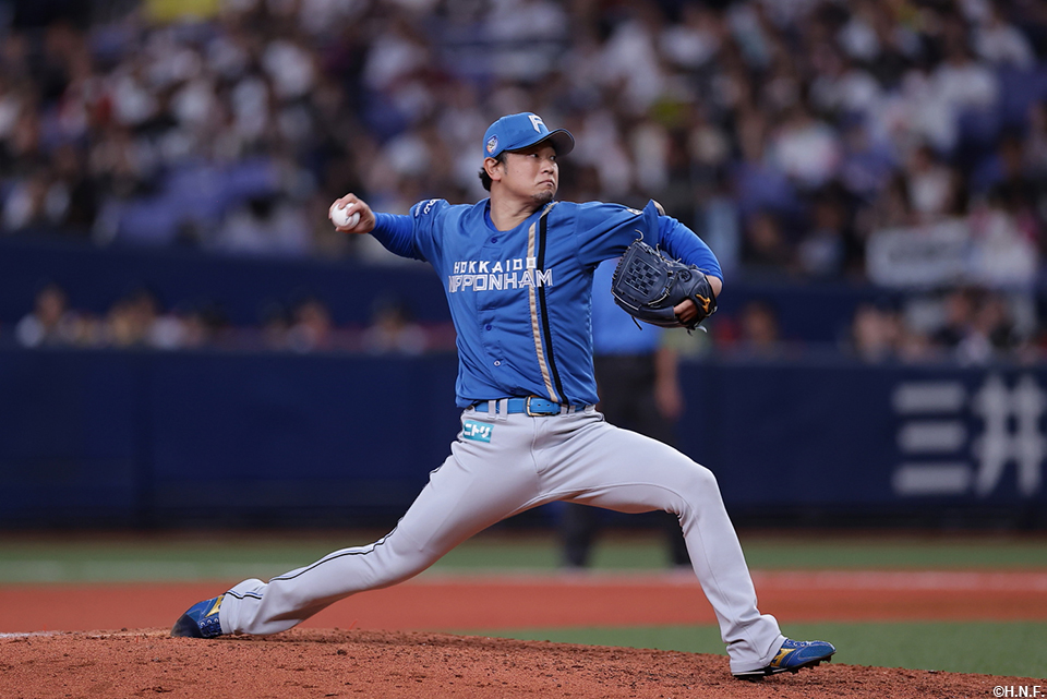 8回、四番手の池田投手