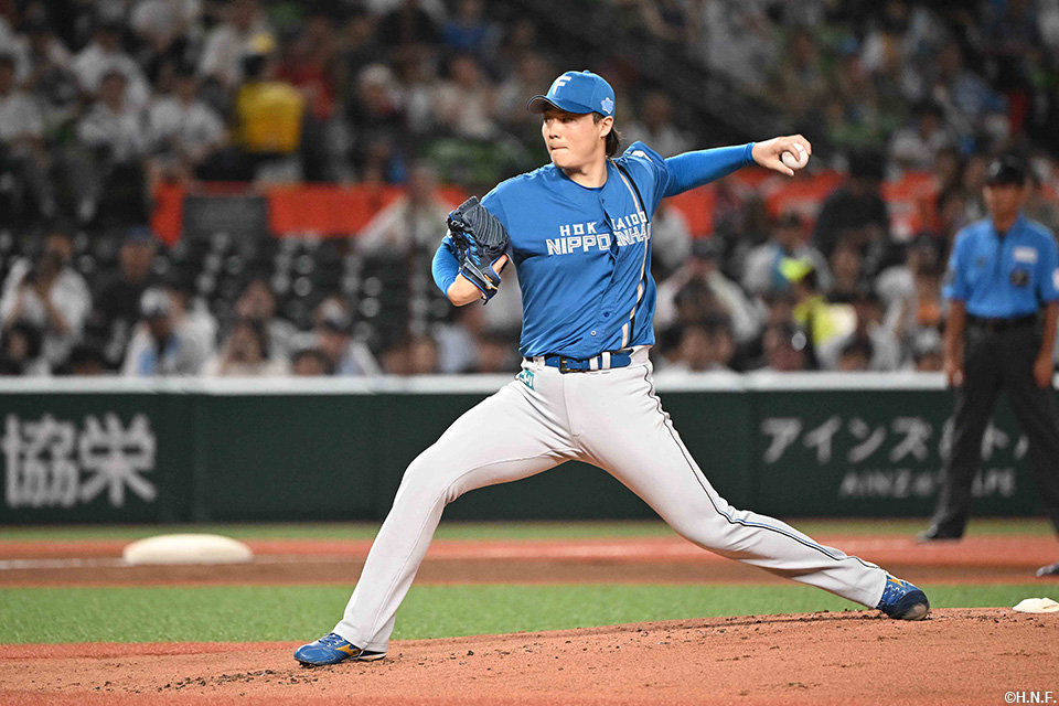 先発の山﨑福投手