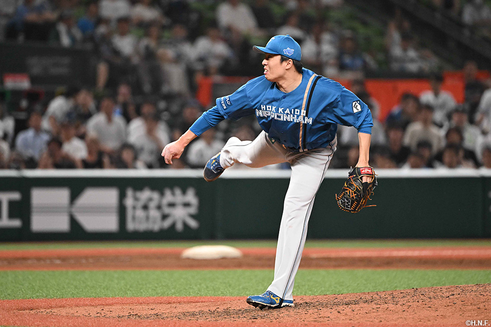 10回、五番手の田中正投手