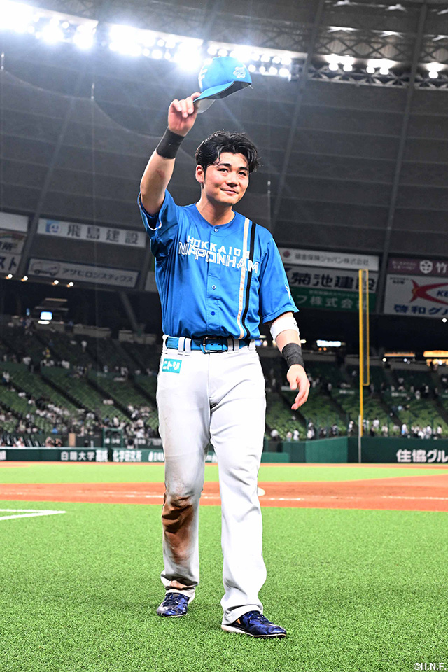 ヒーローの清宮選手