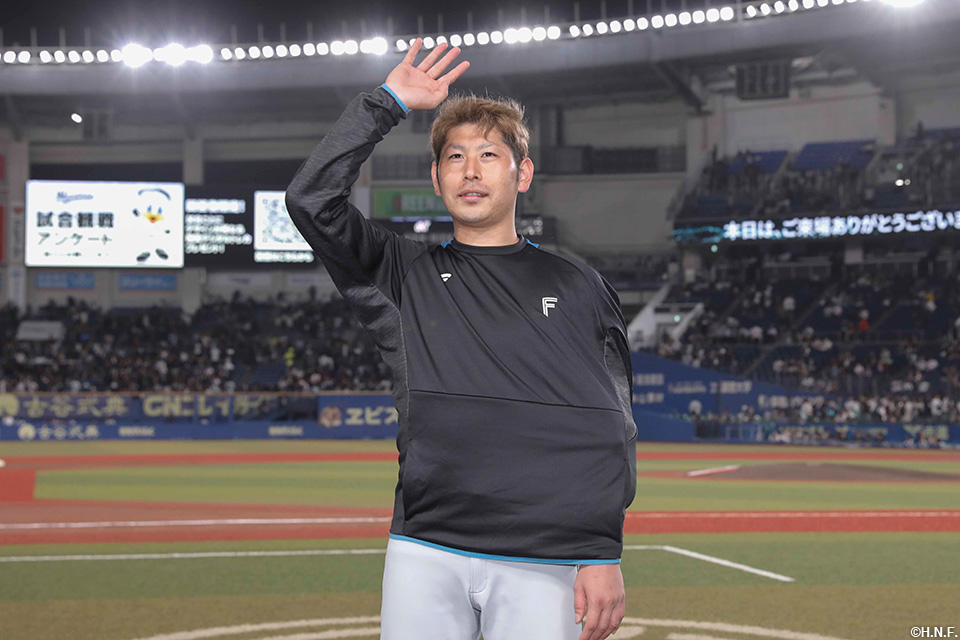 ヒーローの加藤貴投手