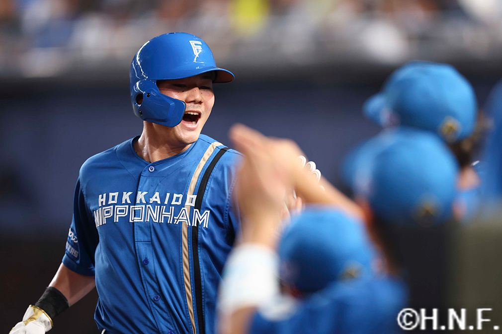 4回表、生還した清宮選手"