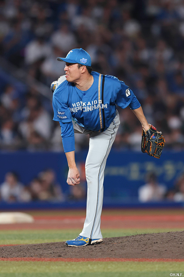 9回、六番手の田中正投手