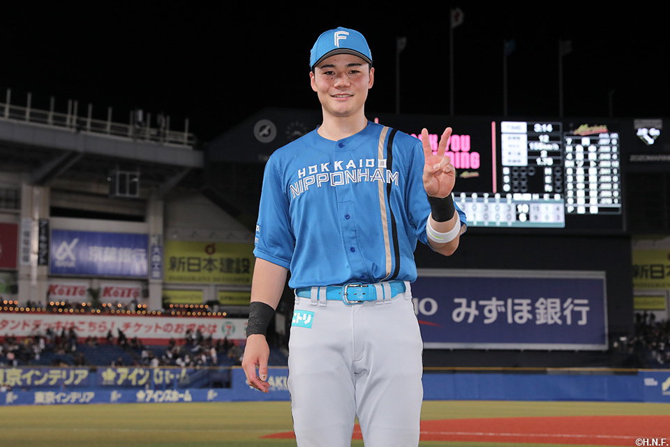 ヒーローの清宮選手