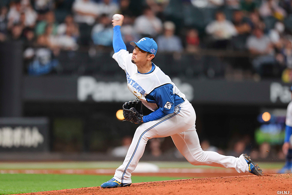 9回、二番手の池田投手