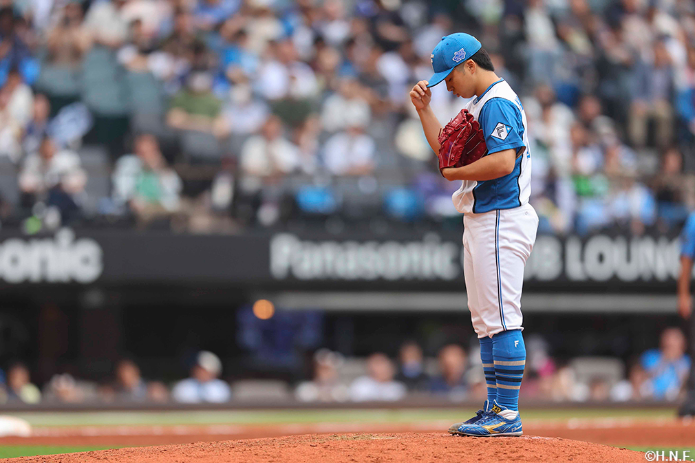 6回、二番手の山本拓投手01