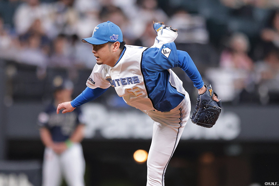 8回、五番手の池田投手