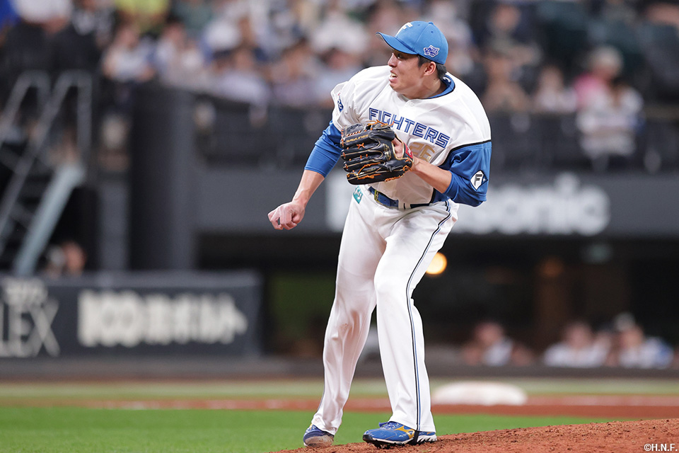 9回、六番手の田中正投手