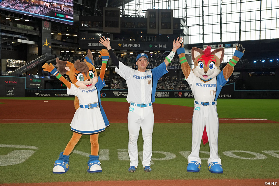 ヒーローの郡司選手