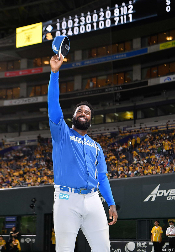 ヒーローのレイエス選手