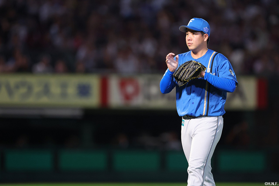 9回まで投げ抜いた金村投手