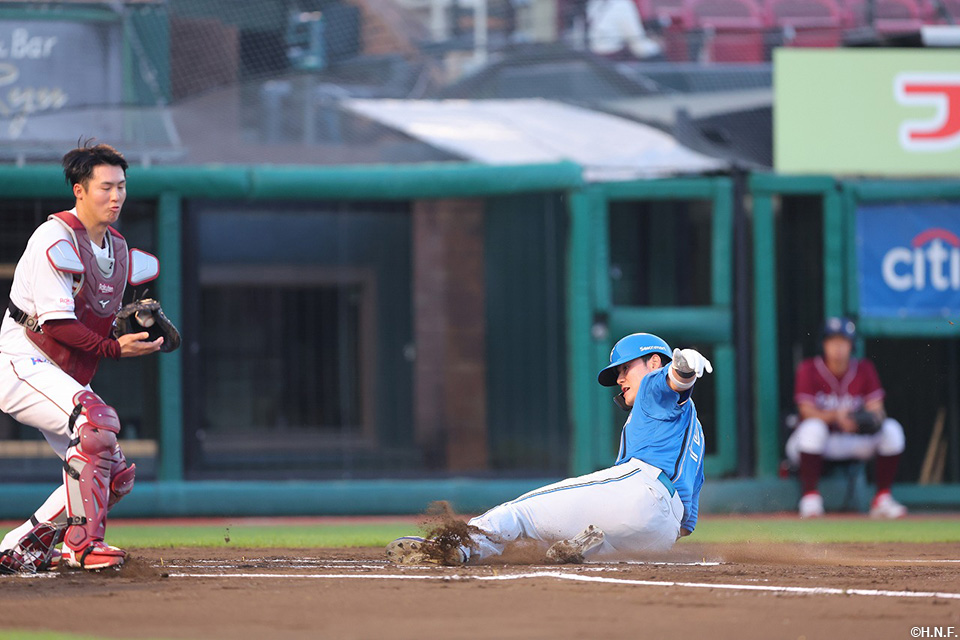 1回表、生還した清宮選手01