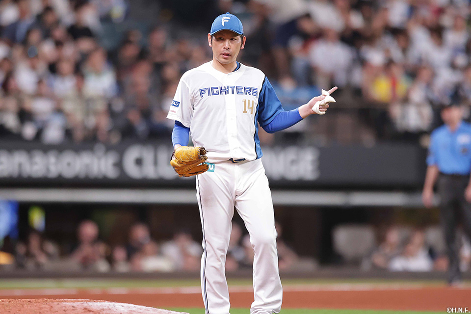 8回まで投げぬいた加藤貴投手