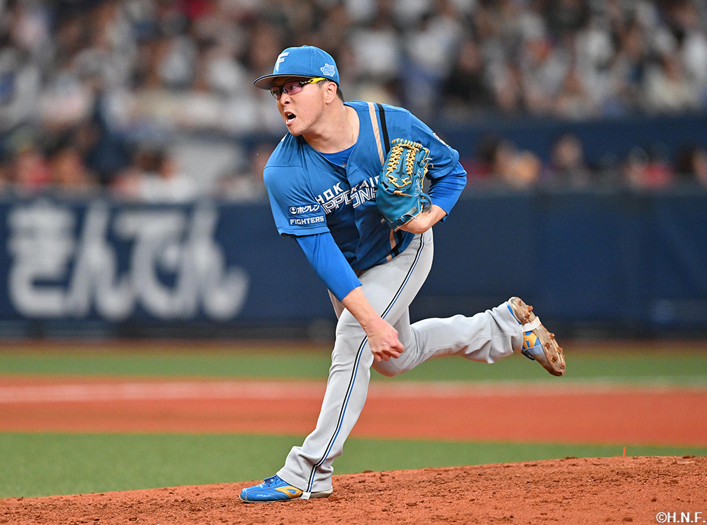 6回、二番手の生田目投手