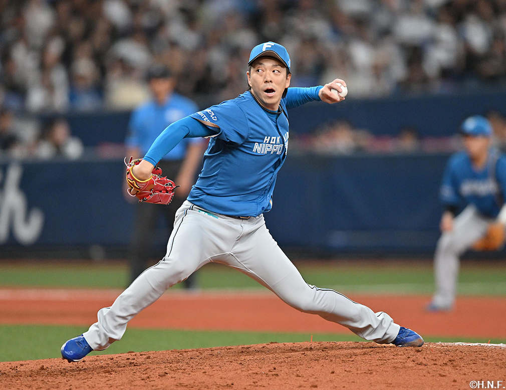 7回、三番手の宮西投手