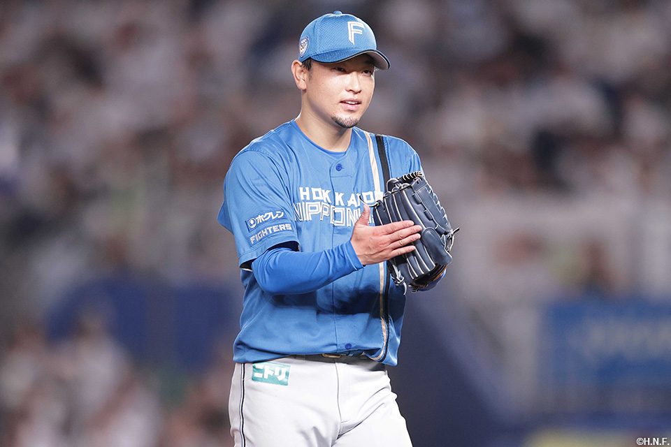 8回を抑えた池田投手