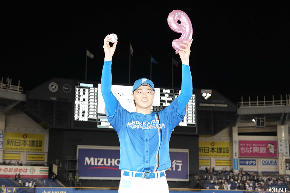 ヒーローの山﨑福投手02