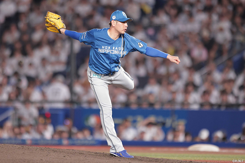 6回を投げ抜いた加藤貴投手