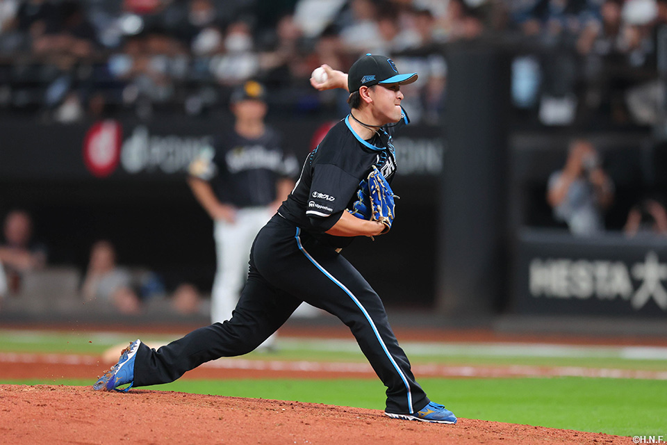 7回、四番手の河野投手