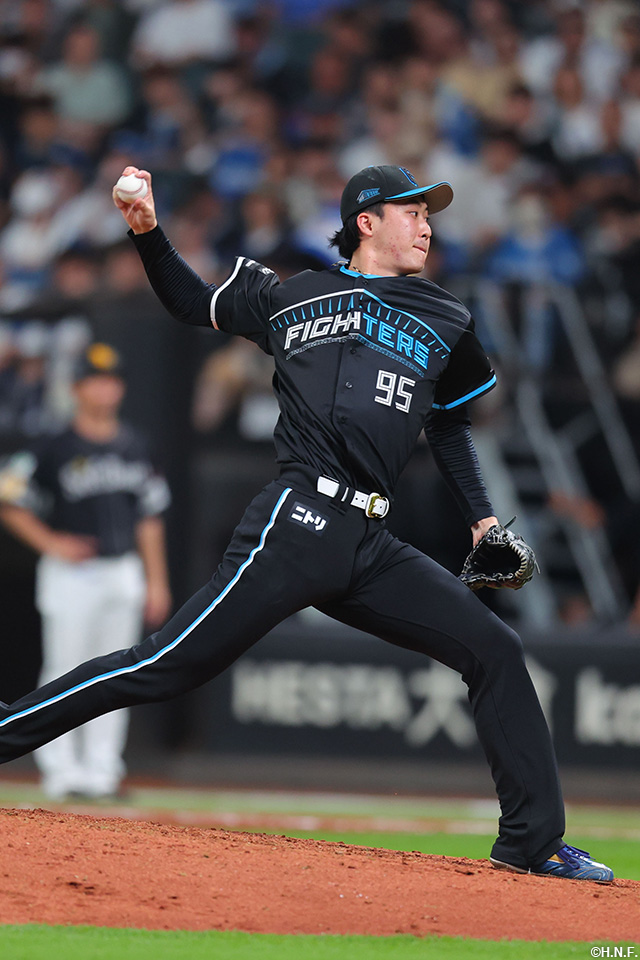 9回、六番手の柳川投手