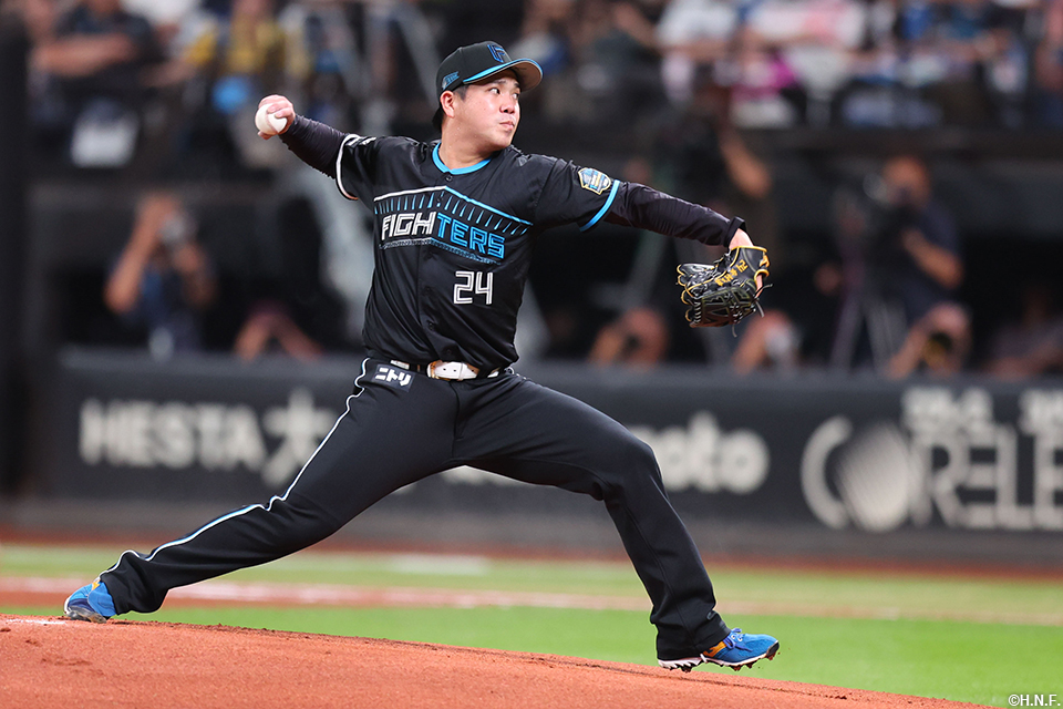 先発の金村投手