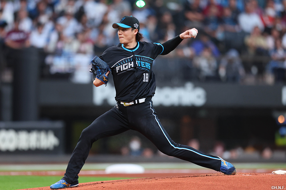 先発の山﨑福投手