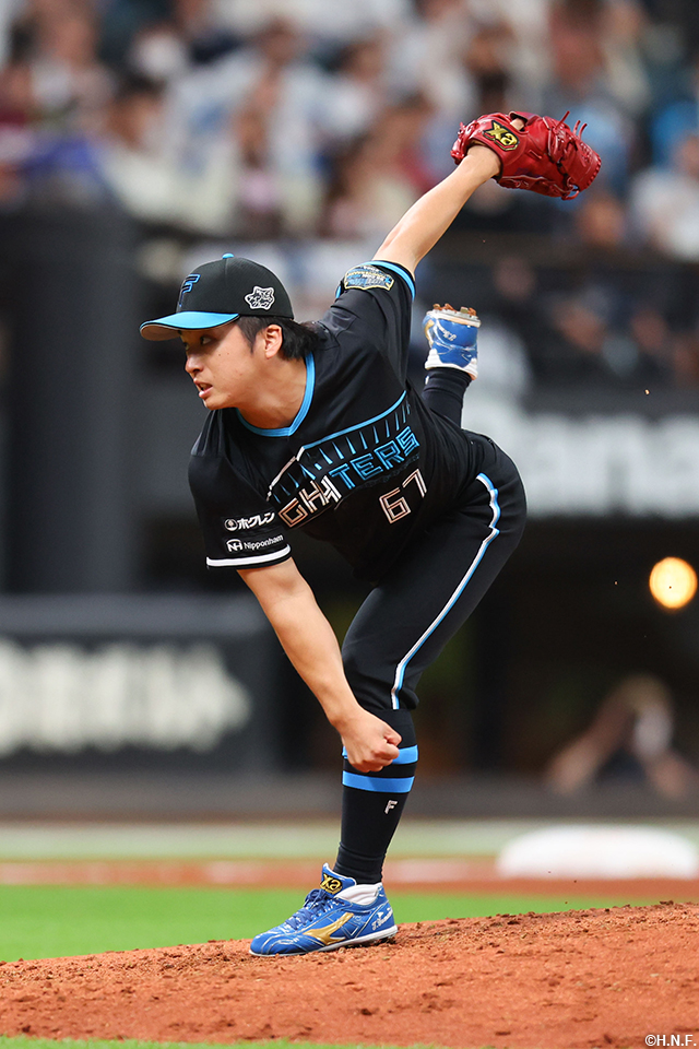 6回、三番手の山本拓投手