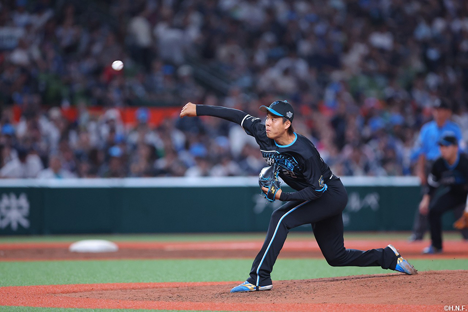 7回、二番手の杉浦投手