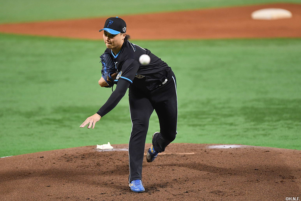 先発の山﨑福投手