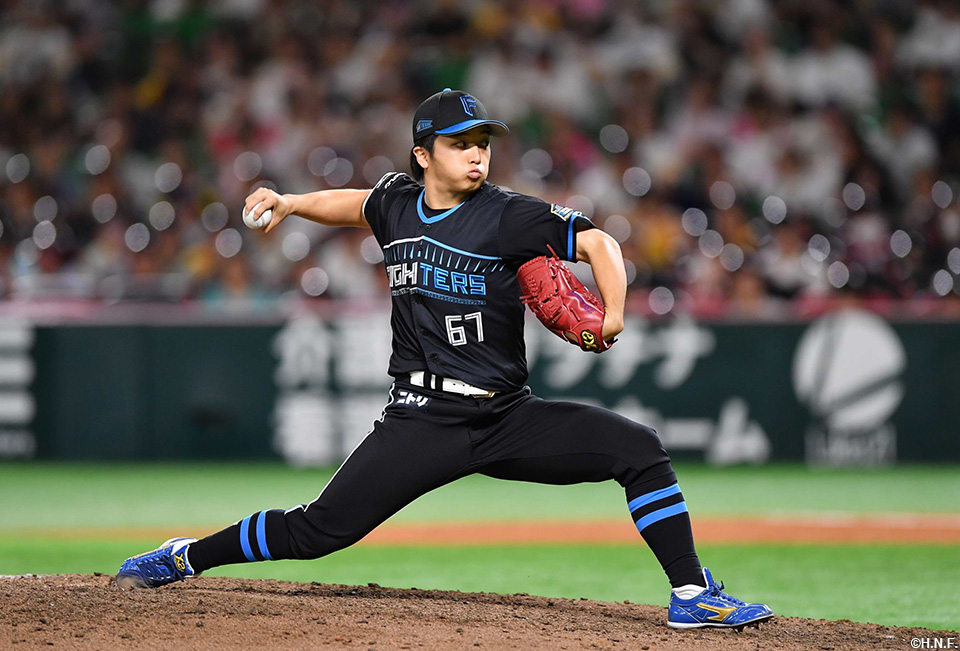 7回、五番手の山本拓投手