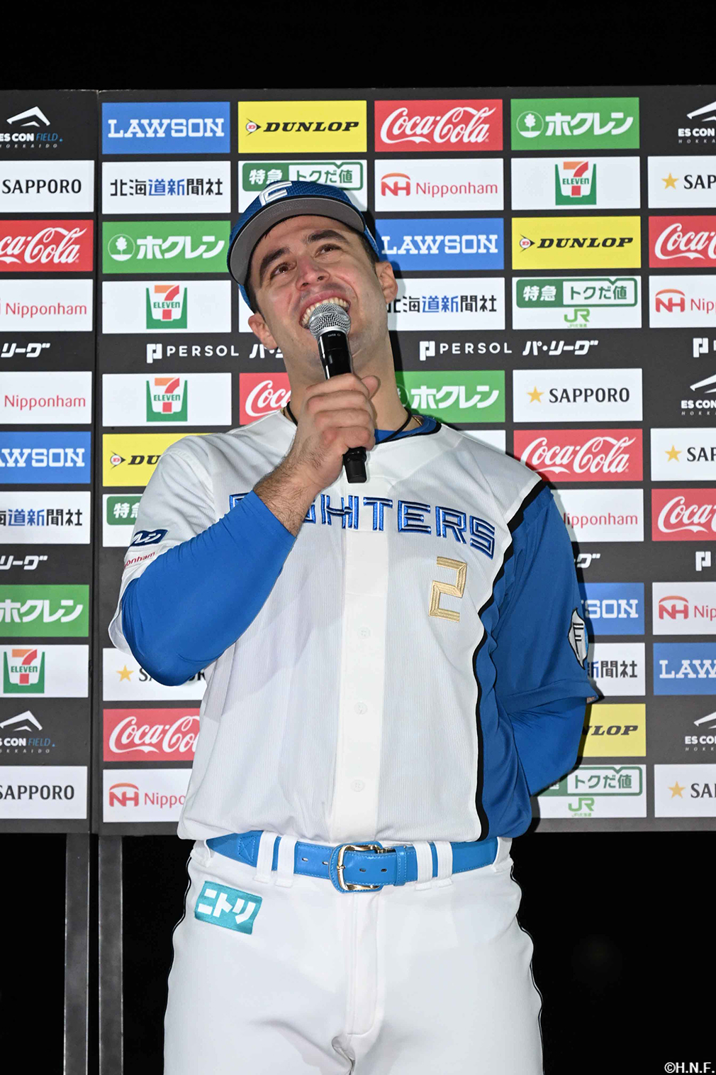 ヒーローのマルティネス選手