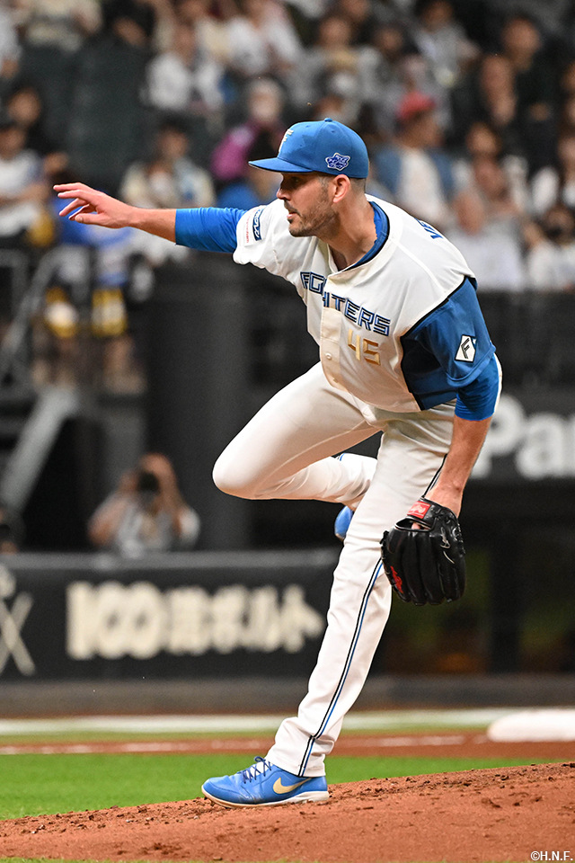 先発のバーヘイゲン投手07