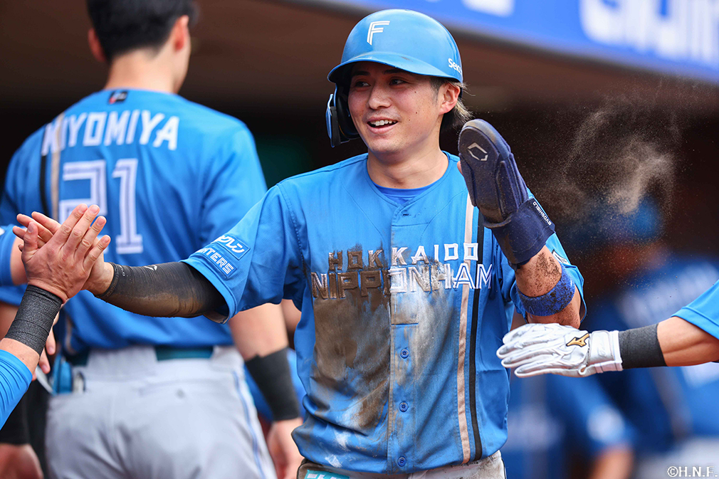 6回表、生還した上川畑選手