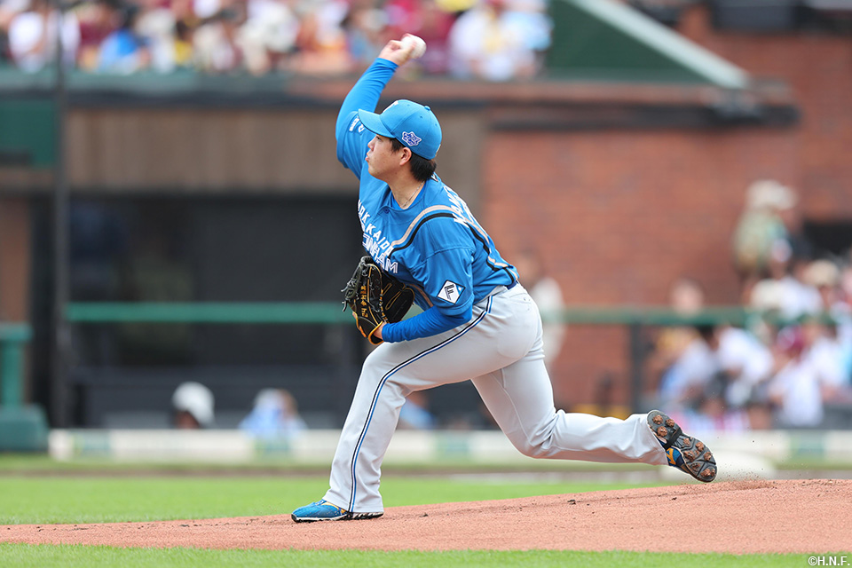 先発の金村投手